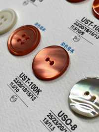 UST100K Färbetisch Für Natürliche Materialien Loch Zwei Löcher Shell Shell Matte Button[Taste] IRIS Sub-Foto