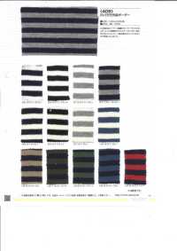 409 20/2 Baumwolljersey Gefärbte Querstreifen[Textilgewebe] VANCET Sub-Foto