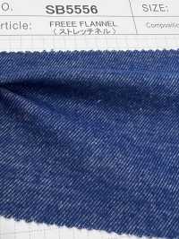 SB5556 FREEE FLANNEL (Stretch Flanell)[Textilgewebe] SHIBAYA Sub-Foto