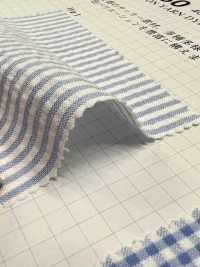 5380 40er Jahre Seersucker Gingham / Streifen[Textilgewebe] VANCET Sub-Foto