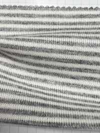 107 Garngefärbter 40/2 Baumwolljersey Querstreifen[Textilgewebe] VANCET Sub-Foto