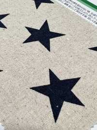 88187 Leinen Baumwolle Leinen Leinwand Polka Dot Star Stripe[Textilgewebe] VANCET Sub-Foto