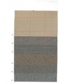 MU5027 Glencheck[Textilgewebe] Ueyama Textile Sub-Foto