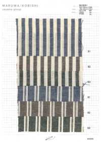 MU5081 Baumwoll-Leinen-Latzhose[Textilgewebe] Ueyama Textile Sub-Foto