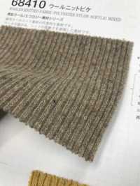 68410 Wollstrick-Piqué [Verwendung Von Recyceltem Wollfaden][Textilgewebe] VANCET Sub-Foto