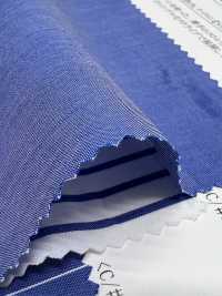 14261 Garngefärbte Baumwolle / Nylon Stretch Chambray &amp; Streifen[Textilgewebe] SUNWELL Sub-Foto