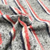 26010 Garngefärbtes Jazz NEP Multi-Horizontal Stripe Fuzzy[Textilgewebe] SUNWELL Sub-Foto