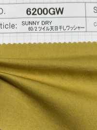 6200GW SUNNY DRY 60/2 Twill Sonnengetrocknete Waschmaschine Verarbeitung[Textilgewebe] SHIBAYA Sub-Foto