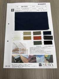 SBY2003 80/1 Twill Sonnengetrocknete Waschmaschinenverarbeitung[Textilgewebe] SHIBAYA Sub-Foto