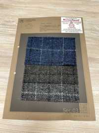 3-HB314 HARRIS Harris Tweed Melange Windscheibe[Textilgewebe] Takisada Nagoya Sub-Foto