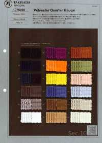 1076860 Doppelseitiges Polyester-Viertelmessgerät[Textilgewebe] Takisada Nagoya Sub-Foto