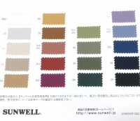 22454 60er Jahre Baumwolle Gefärbter Rasen[Textilgewebe] SUNWELL Sub-Foto