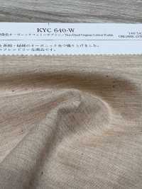 KYC640-W Ungefärbte Bio-Baumwollpopeline[Textilgewebe] Uni Textile Sub-Foto