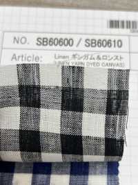 SB60600 Leinen Gingham[Textilgewebe] SHIBAYA Sub-Foto