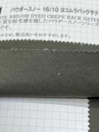 2671 Powder Snow 16/10 Yokomura Back Satin[Textilgewebe] VANCET Sub-Foto