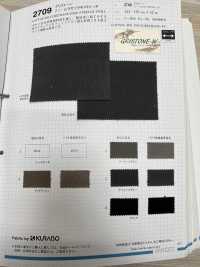 2709 Greasetone 7/ Drill Stretch Dye Pigmentgefärbt[Textilgewebe] VANCET Sub-Foto