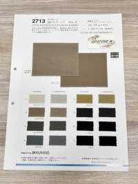 2713 Greasetone 30/- Combed Twill Stretch Dye Pigmentgefärbt[Textilgewebe] VANCET Sub-Foto