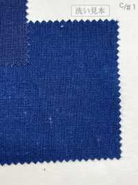 3333 Indigo Gefärbter Baumwoll-/Leinen-Canvas[Textilgewebe] VANCET Sub-Foto