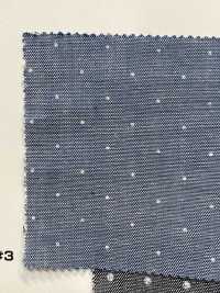 4101 20 Fadengefärbte Latzhose Mit Tupfenmuster[Textilgewebe] VANCET Sub-Foto