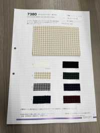7380 Polyester Dobby Kariertes Muster[Textilgewebe] VANCET Sub-Foto