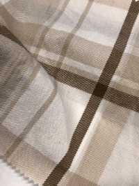 14343 Thread Organics (TM) 30 Single Thread Twill Check[Textilgewebe] SUNWELL Sub-Foto