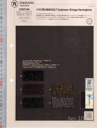 1022194 RE: NEWOOL® JAPAN Cashmere Vintage Herringbone Serie[Textilgewebe] Takisada Nagoya Sub-Foto