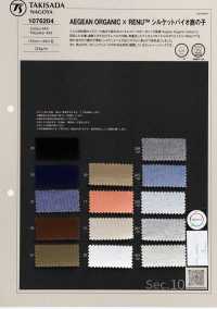 1076204 AEGEAN ORGANICX Recyceltes Polyester Mercet Bio-Moss Stitch[Textilgewebe] Takisada Nagoya Sub-Foto