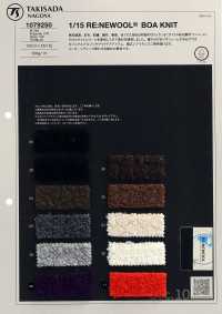 1079250 1/15 RE: NEWOOL® BOA STRICK[Textilgewebe] Takisada Nagoya Sub-Foto