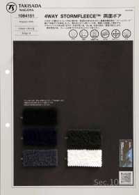 1084151 4WAY STORMFLEECE™ Doppelseitige Boa[Textilgewebe] Takisada Nagoya Sub-Foto