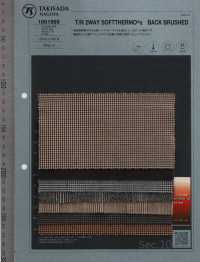 1061969 T/R Soft Thermo Hahnentritt/Kariert[Textilgewebe] Takisada Nagoya Sub-Foto