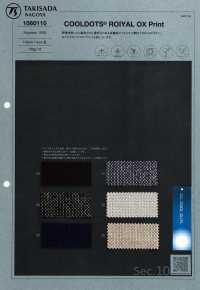 1060110 COOL DOTS® Royal Oxford-Druck[Textilgewebe] Takisada Nagoya Sub-Foto