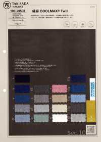 106-20508 Baumwoll-Leinen-Stretch-Twill[Textilgewebe] Takisada Nagoya Sub-Foto
