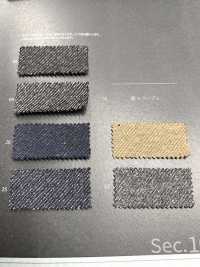 1010865 Melange-Jersey-Twill-Muster Aus Wolle/Baumwolle[Textilgewebe] Takisada Nagoya Sub-Foto
