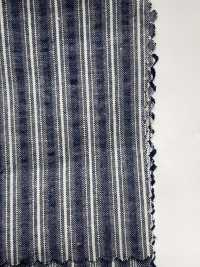 AN-9224 Indigo Work Seersucker[Textilgewebe] ARINOBE CO., LTD. Sub-Foto