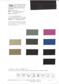 7594 Twill-Stretch Aus Recyceltem Polyester Mit 30 Fäden[Textilgewebe] VANCET Sub-Foto