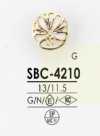 SBC4210 Halbrunder Knopf Aus Epoxidharz/hochwertigem Metall