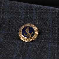221 Metallknöpfe Für Anzüge Und Jacken In Gold / Marineblau[Taste] Yamamoto(EXCY) Sub-Foto