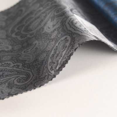 URJ-002 Made In Italy Cupra Futter 100% Print Paisley-Muster Grau[Beschichtung] TKS Sub-Foto