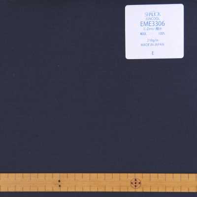 EME3306 Japanische Sommerkleidung Sharick Serie Juncool Plain Navy Blue[Textil] Miyuki-Keori (Miyuki) Sub-Foto