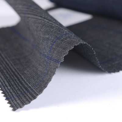 EME3391 Japanische Sommerkleidung Sharick Serie Juncourt Glen Check Grey X Blue Pane[Textil] Miyuki-Keori (Miyuki) Sub-Foto