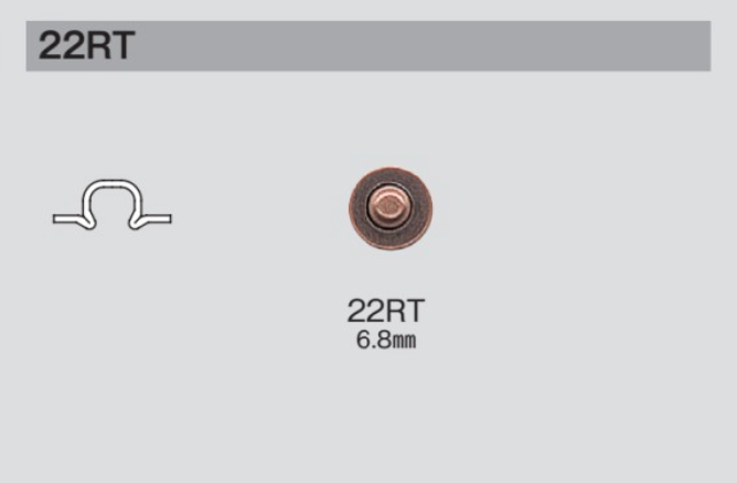 22RT 22RT Robust[Druckverschluss/Ösenscheibe] Morito