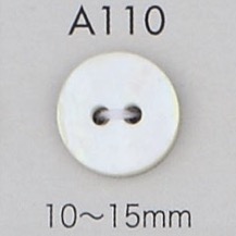 A110 2-Loch Muschelknopf[Taste] DAIYA BUTTON(DAIYA BUTTON)