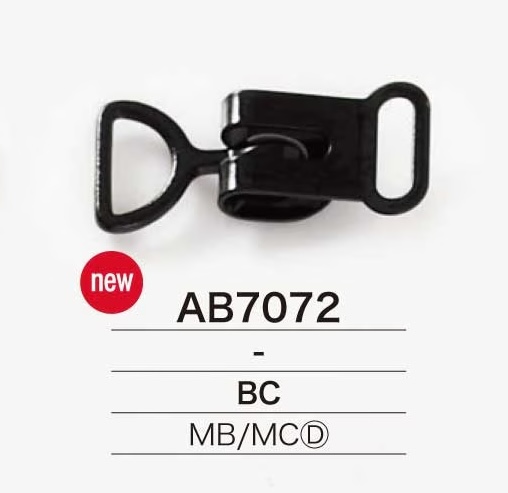 AB7072 Vorderbeschlag aus Messing/Druckguss[Schnallen und Ringe] IRIS