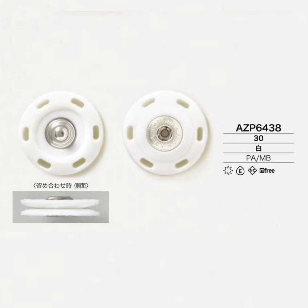 AZP6438 Druckknöpfe Aus Nylon/Messing[Annähdruckknöpfe] IRIS