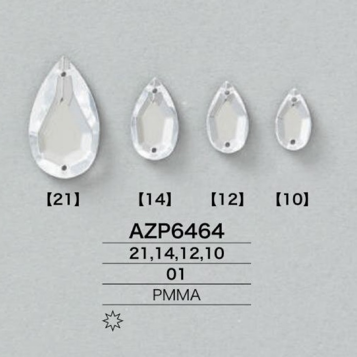 AZP6464 Nähteile Aus Acrylharz[Sonstige Waren] IRIS