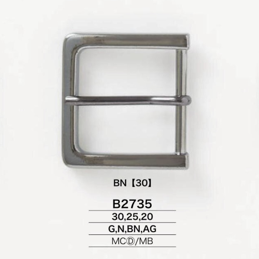 B2735 Segelförmige Schnalle Aus Druckguss/Messing[Schnallen und Ringe] IRIS