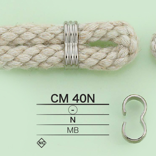 CM40N Mit Dem Nadeldetektor Kompatible Bogenmetallbeschläge[Schnallen Und Ring] IRIS
