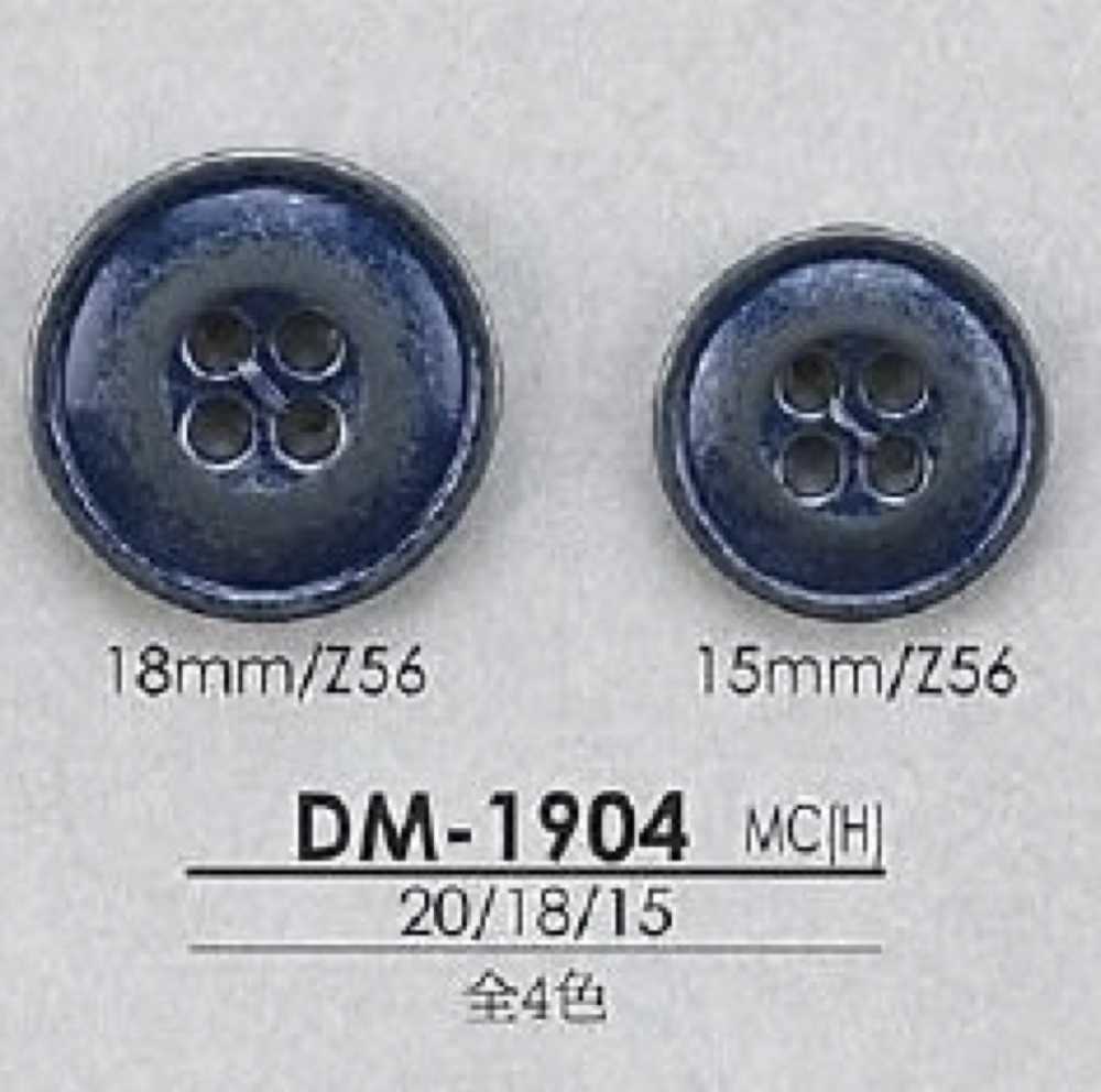 DM1904 Hoher 4-Loch-Metallknopf[Taste] IRIS