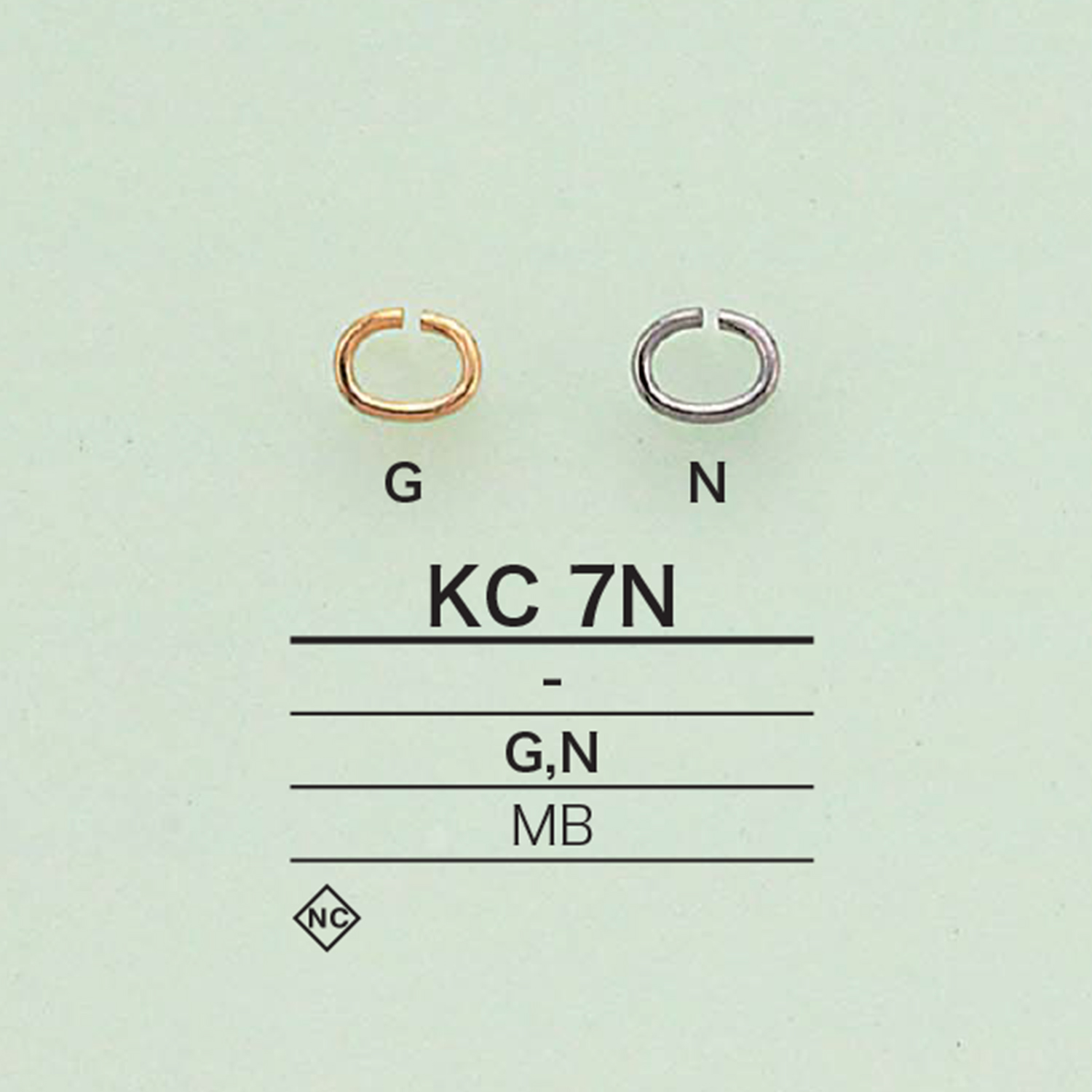 KC7N C Kann[Schnallen Und Ring] IRIS