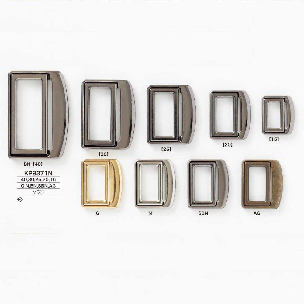 KP9371N Druckguss-Doppel-D-Ring[Schnallen Und Ring] IRIS